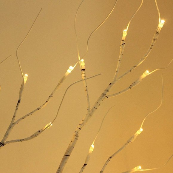 Lighted Birch Tree 6 FT 96LED onanyholidays/Weddings/Ramadan/Christmas/Hanukkah - Picture 3 of 3